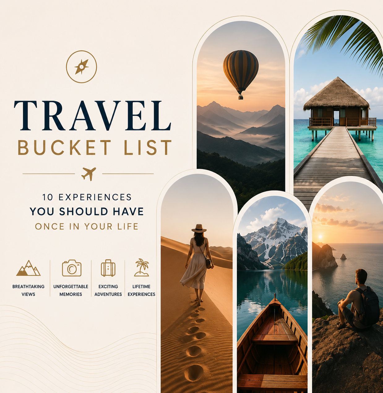 Travel Bucket List: 10 Experiences You Should Have Once in Your Life